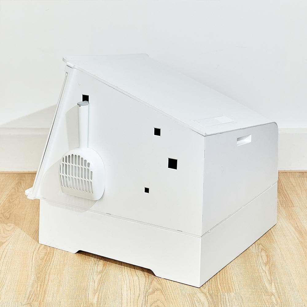 PETKIT White Villa Cat Litter Box