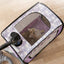 KARA PET Purple Splicing Plaid Pet Drying Bag