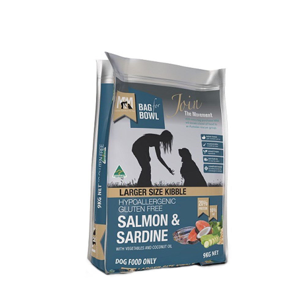MEALS FOR MUTTS Grain & Gluten Free Salmon & Sardine Adult Dry Dog Food 9kg