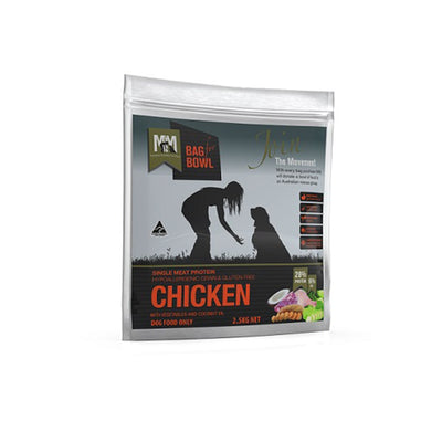 MEALS FOR MUTTS Chicken Grain & Gluten Free Adult Dry Dog Food 2.5kg