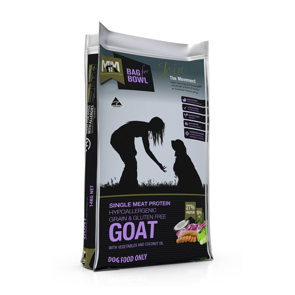 MEALS FOR MUTT Goat Grain & Gluten Free Adult Dry Dog Food 14kg