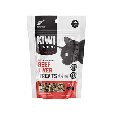 KIWI KITCHENS Freeze Dried Beef Liver Cat Treats 30g