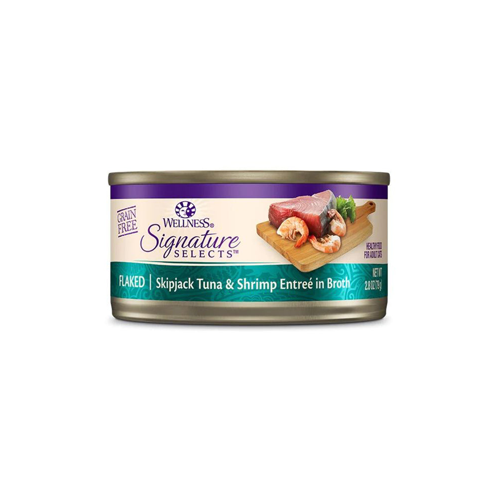 WELLNESS Core Signature Selects Tuna & Shrimp Wet Cat Food 12x79g