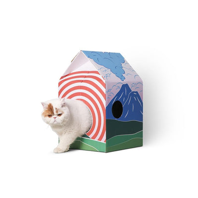 PIDAN Cat Scratcher Cat Hut - Fuji - Petso Online 