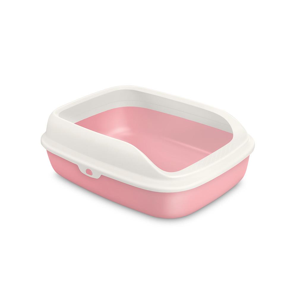 PAKEWAY Tomcat Cat Litter Tray Middle Size - Pink