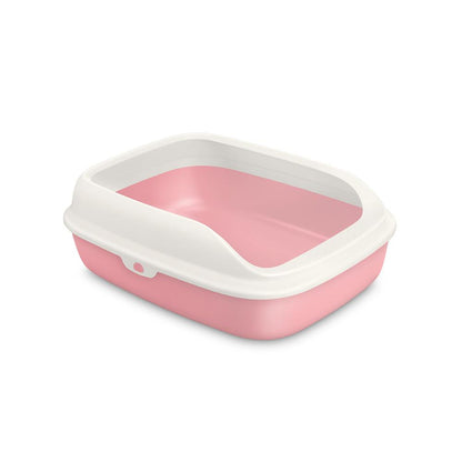 PAKEWAY Tomcat Cat Litter Tray Middle Size - Pink