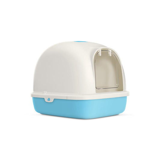 PAKEWAY Tomcat Large Size Blue Cat Litter Box