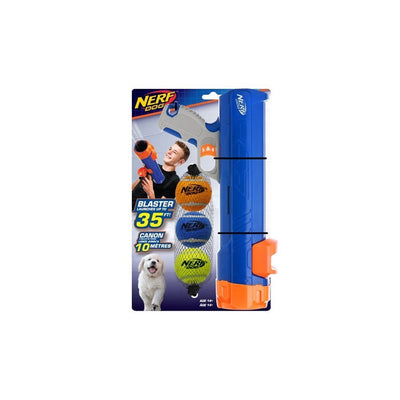 NERF Tennis Ball Blaster Dog Toy Set 30cm