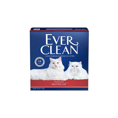 EVER CLEAN Lightly-Scented Multiple Clumping Cat Litter 12.5L