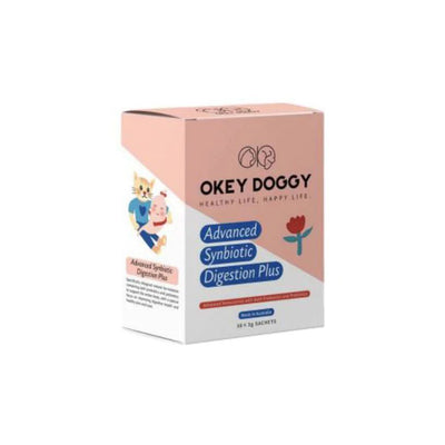 OKEY DOGGY Advanced Synbiotic Digestion Plus for Cats and Dogs 3gx30sachets