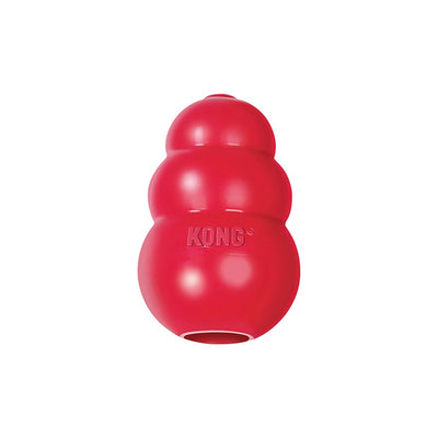 KONG Classic Small Red Rubber Dog Toy