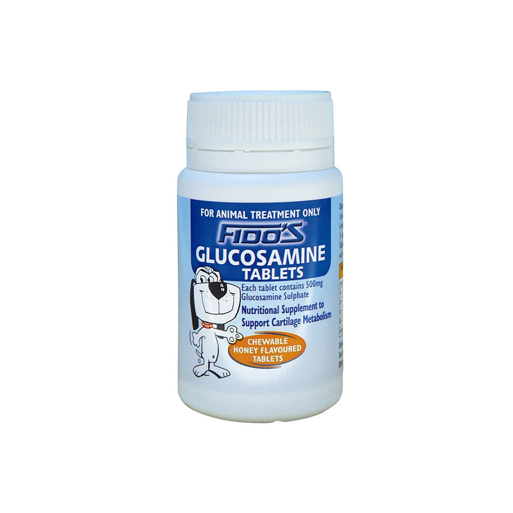 FIDO'S Glucosamine Nutritional Supplement for Dogs 100tabs