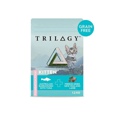TRILOGY Barramundi & Tuna Kitten Dry Cat Food 1.2kg