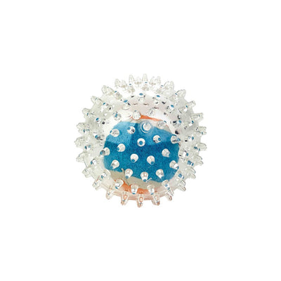 RUFF PLAY Spikey Ball with Tennis Ball Dog Toy