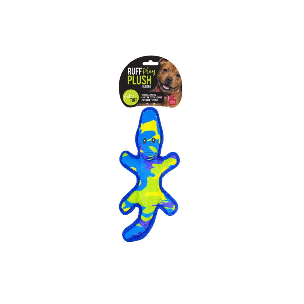 Lizerd Ruff RUFF PLAY Plush Wild Lizard Dog Toy | Petso Au