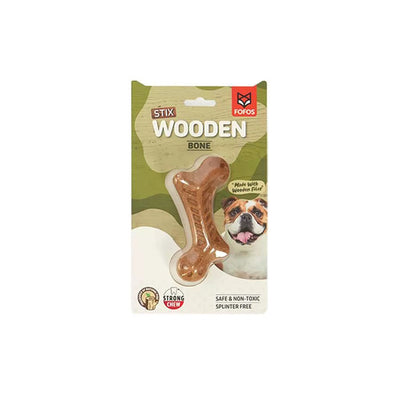 FOFOS Stix Wooden Bone Upgrade Blister Packaging Dog Toy