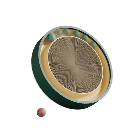 Light Green Luxury Turntable Cat Scratching Board - Large