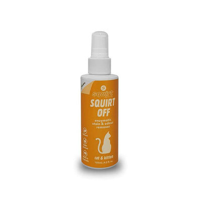 SQUIRT OFF Enzymatic Stain & Odour Remover For Cat & Kitten 125ml