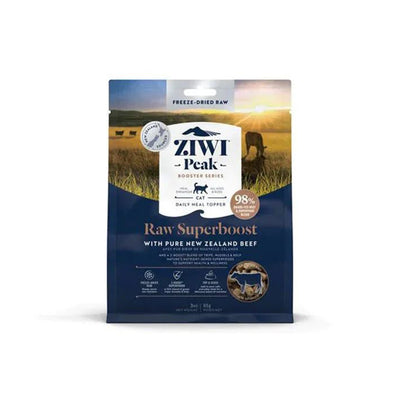ZIWI Peak Freeze-Dried Raw Superboost with Beef Cat Food 85g