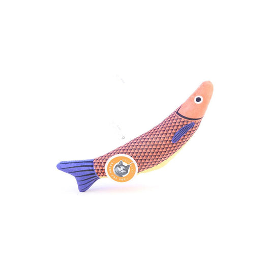 Seafood Orange Fish Cat Catnip Toy