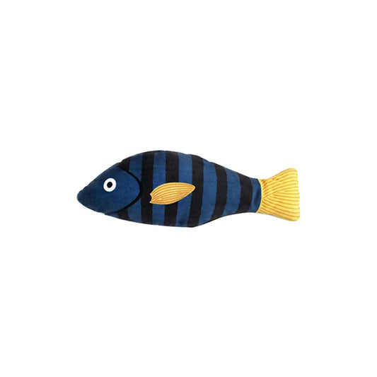 Seafood Blue Fish Cat Catnip Toy