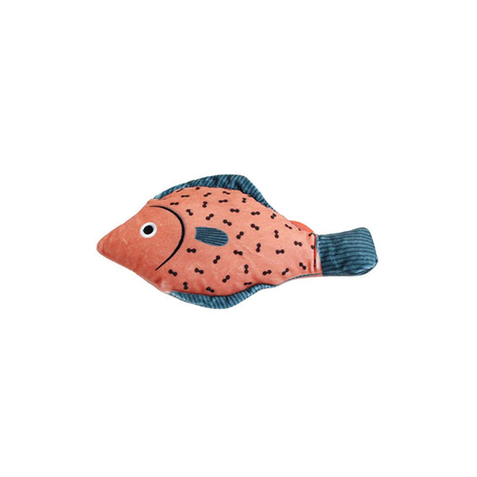 Seafood Pink Fish Cat Catnip Toy