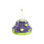 KARA PET Purple Cat Turntable Toy With Balls