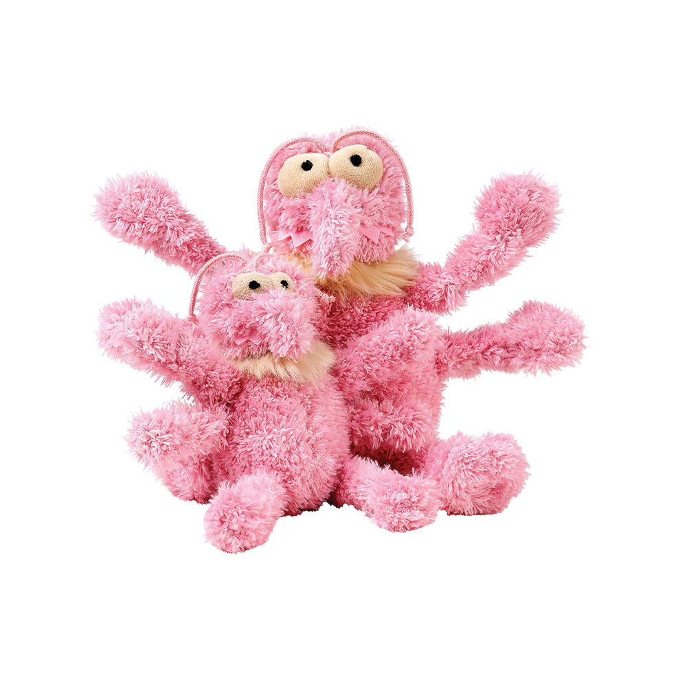 FUZZYARD Pink Flea Scratchette Dog Toy (large)