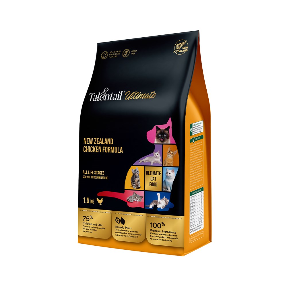 TALENTAIL Ultimate New Zealand Chicken Cat Food for All Life Stages 1.5kg