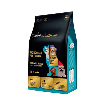 TALENTAIL Ultimate Pacific Ocean Fish Dog Food for Puppies 1.8kg