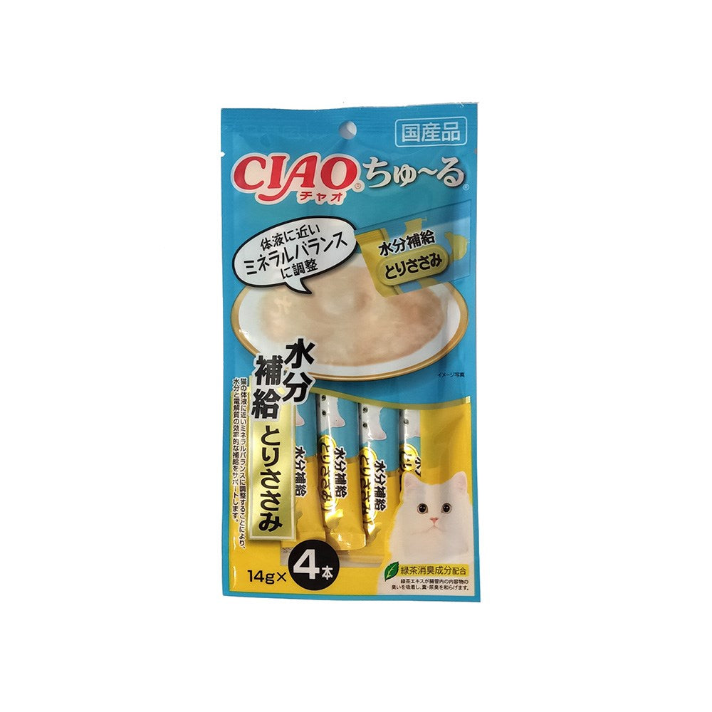 CIAO Churu Chicken Recipe for Hydration Cat Treats 4x14g