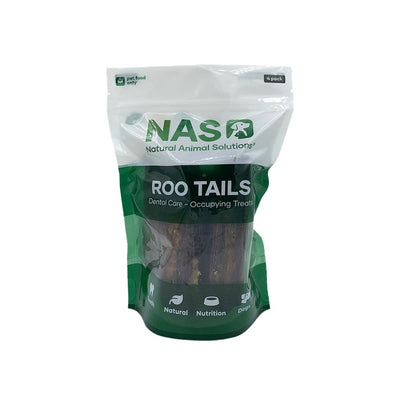 NATURAL ANIMAL SOLUTIONS Roo Tails Dental Treat 4PK