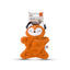 FOFOS Glove Bear Plush Crinkle Dog Toy