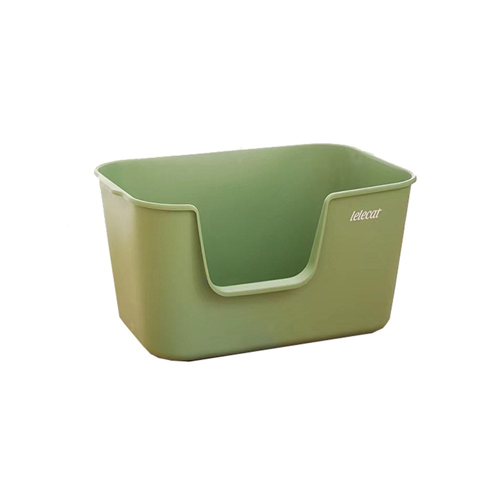 Green Extra-Large Anti-splash Cat Litter Box