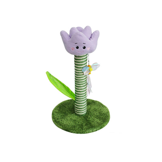 Purple Tulip Sisal Durable Cat Scratching Post