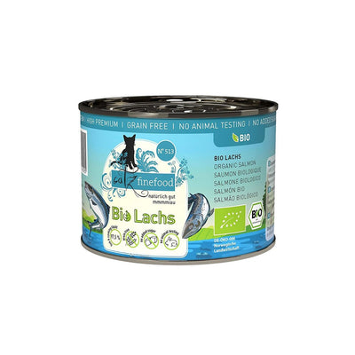 CATZ FINEFOOD Bio No.513 Organic Salmon Cat Food
