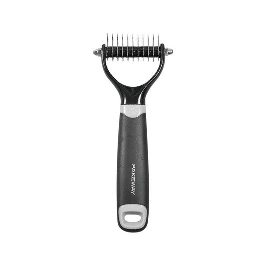 PAKEWAY Grey Pet Dematting Rake