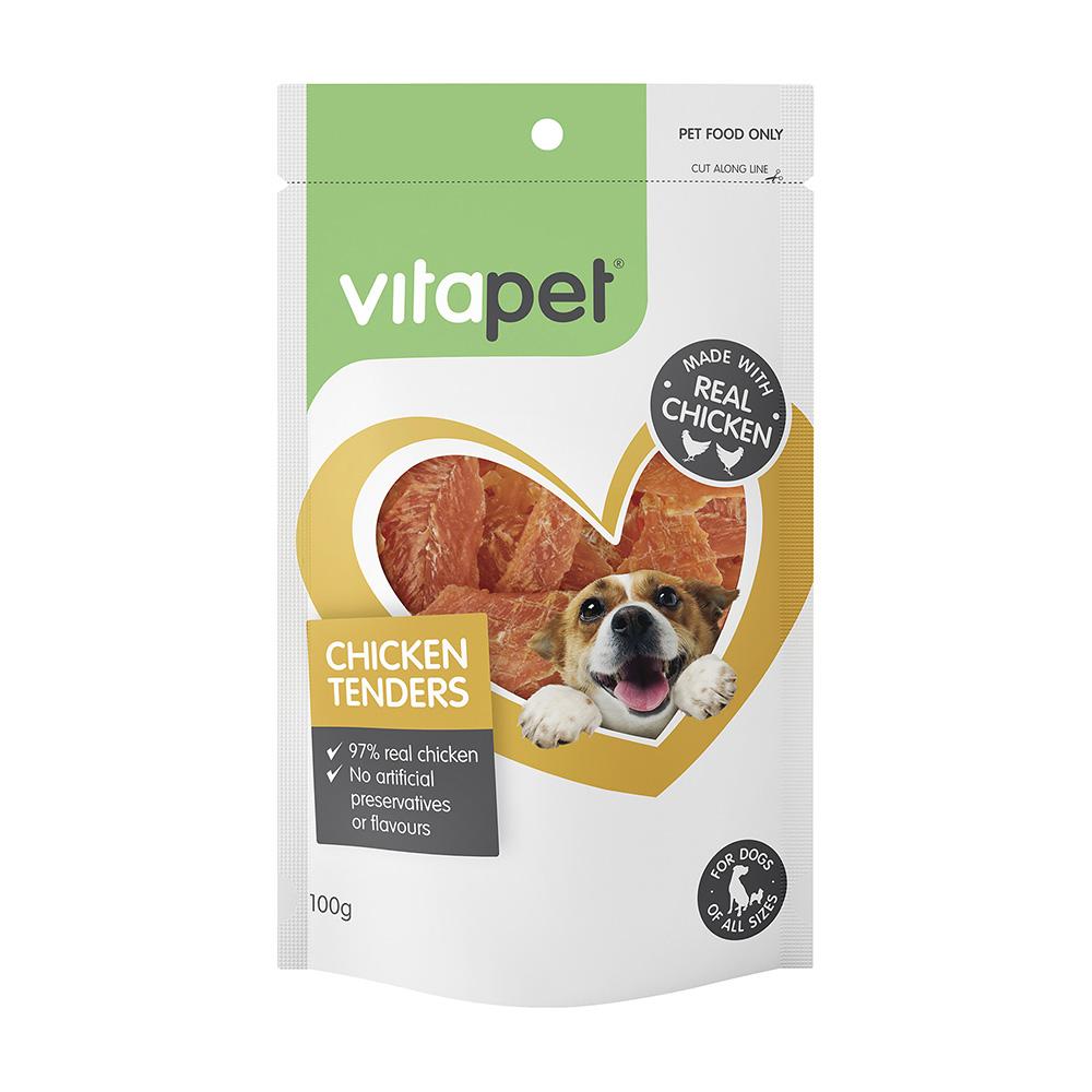 VITAPET Chicken Tenders Dog Treats 200g