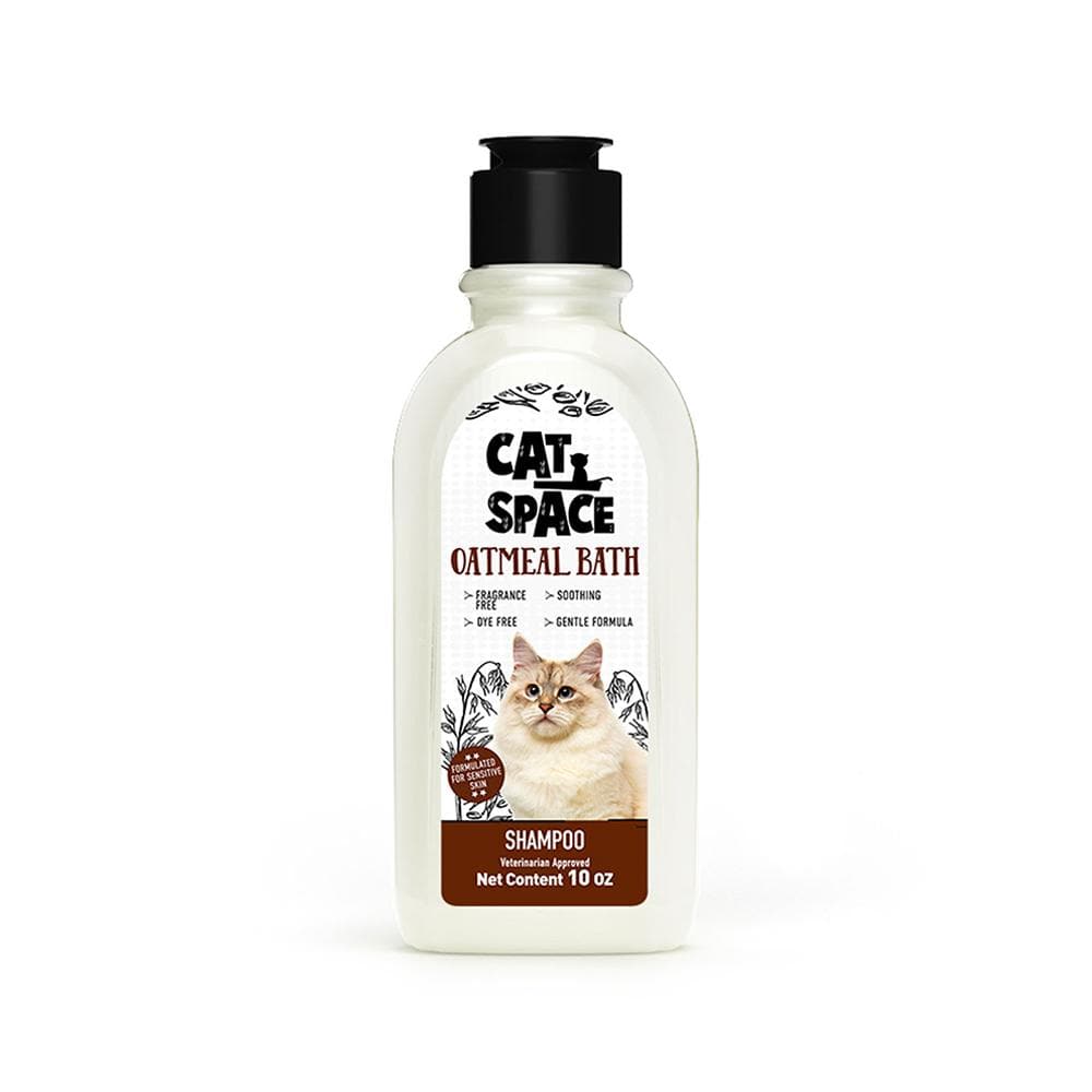 CAT SPACE Oatmeal Bath Cat Grooming Shampoo 300ml