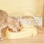 PAKEWAY Yellow Pearl Pet Drinking and Feeding Steel Bowl