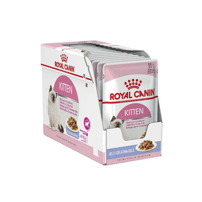 ROYAL CANIN Kitten Jelly Wet Cat Food 12x85g