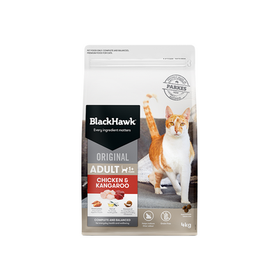 BLACK HAWK Original Chicken & Kangaroo Adult Cat Food