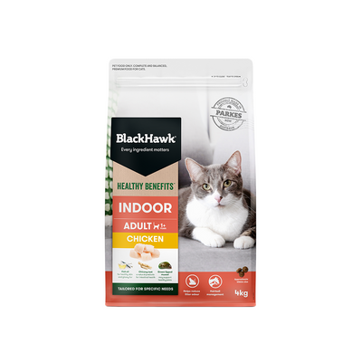 BLACK HAWK Healthy Benefits Chicken Indoor Adult Cat Food