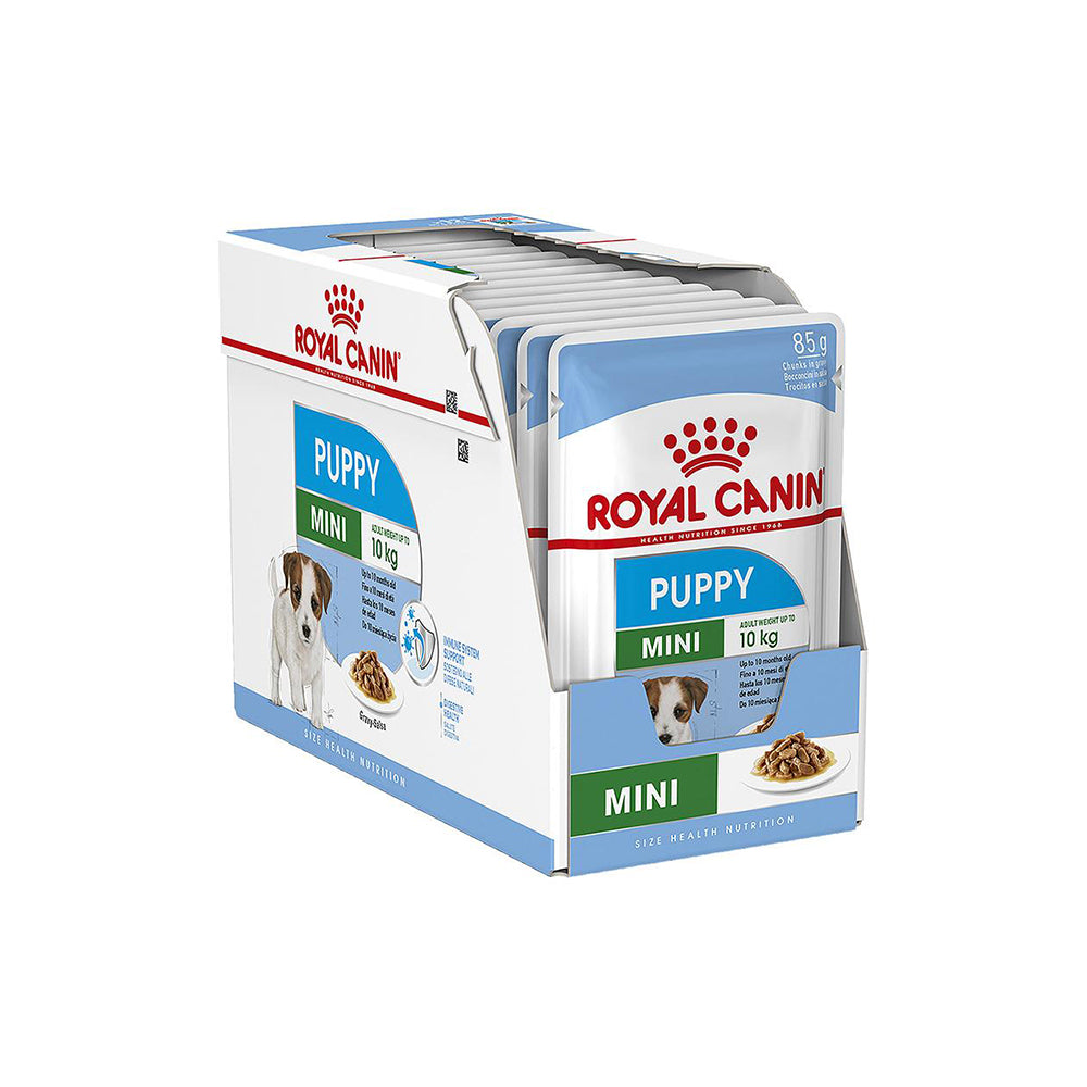 ROYAL CANIN Mini Puppy Wet Dog Food 85g x 12