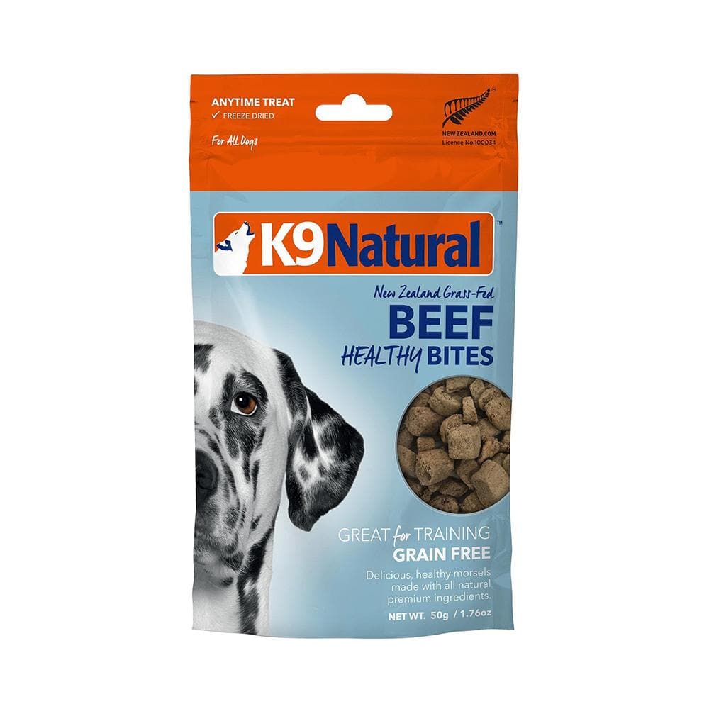 K9 NATURAL Beef Healthy Bites Dog Treats 50g
