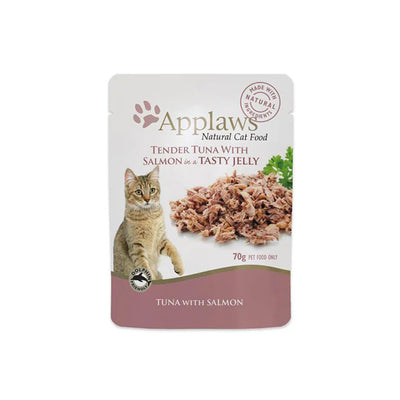 APPLAWS Tuna with Salmon Jelly Wet Cat Food for Adult Cat 70g