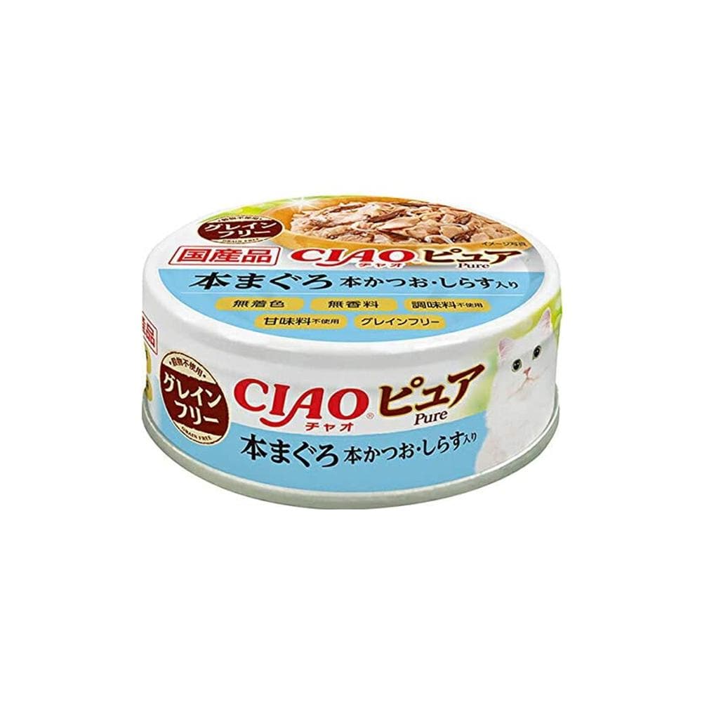 CIAO Tuna & SardInes Wet Cat Food 70g (canned)