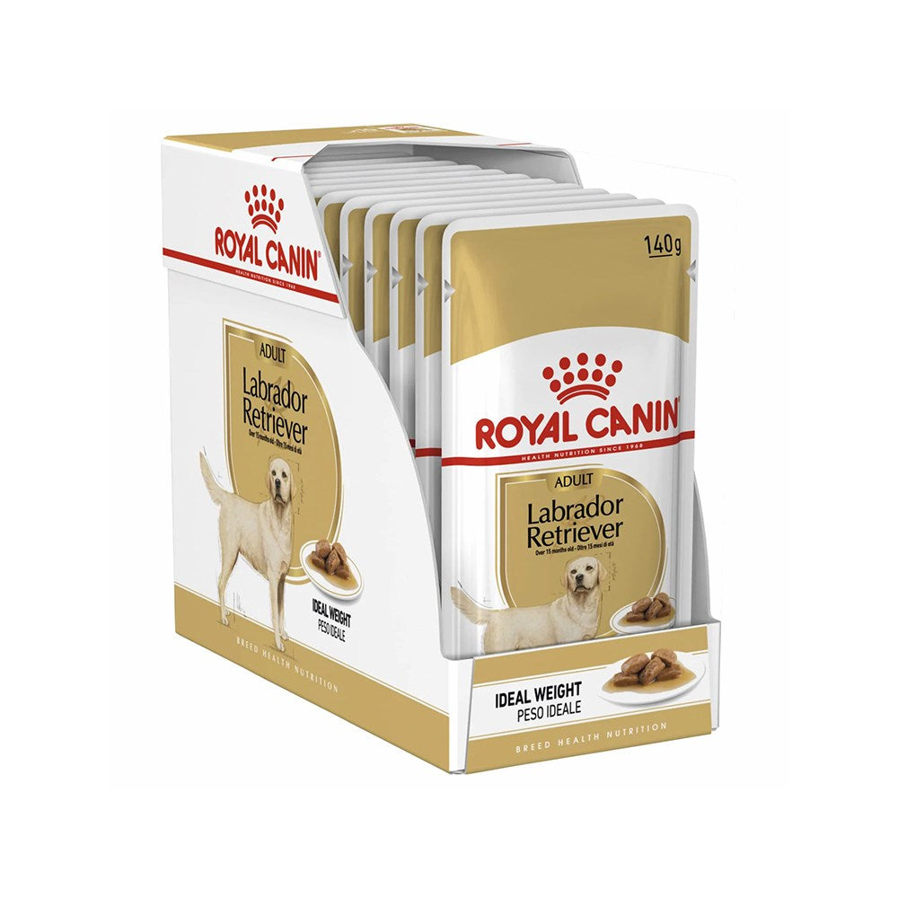ROYAL CANIN Labrador Adult Wet Dog Food 140g x 10