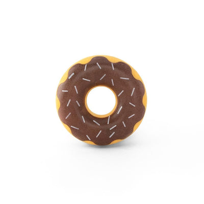ZIPPY PAWS Chocolate Donut Dog Plush Toy