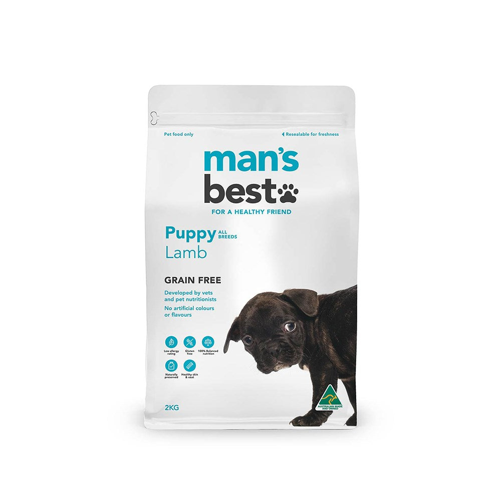 MAN'S BEST Lamb Puppy Dog Food